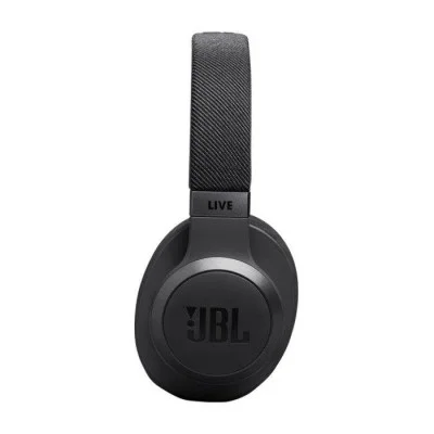 JBL Live 770NC Wireless On-Ear Headphones with True Adaptive Noise Cancelling – Black
